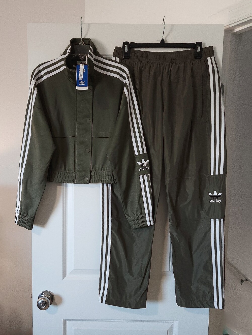 NWT Adidas Originals Womens Parley Track Suit | M